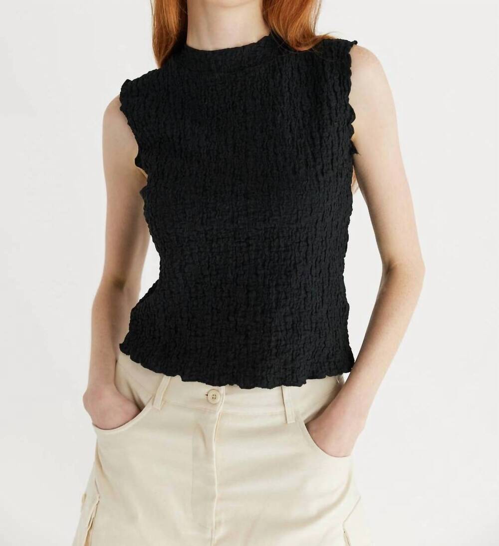 NEW MOD REF women's mae top in black